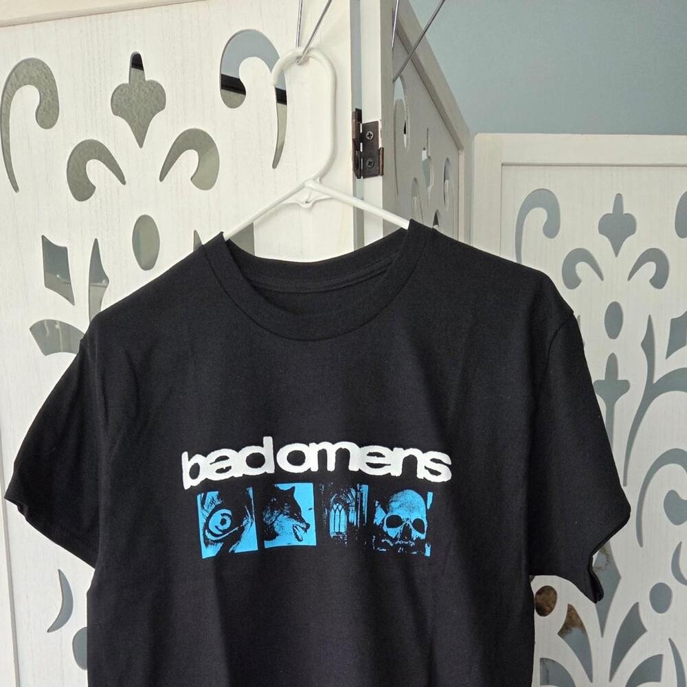 Bad Omens Specter T Shirt Black Mens Medium Sumerian Records Graphic Band T New